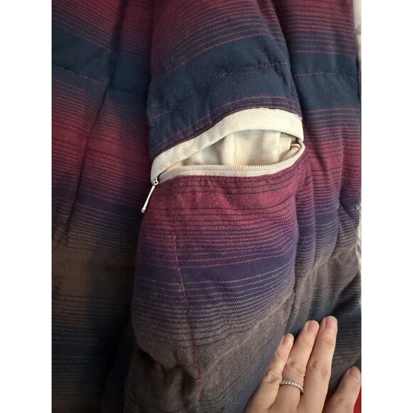 Vintage Eddie Bauer Jacket Mens Small Goose Down Puffer Chore Coat Quilted - Picture 13 of 16